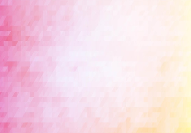 Triangle abstrait motif géométrique coloré