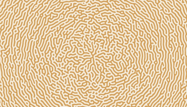 Turing spirale organique formes circulaires motif fond illustration vectorielle