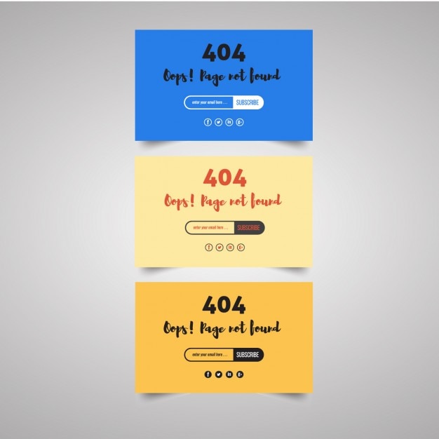 Utile 404 modèles