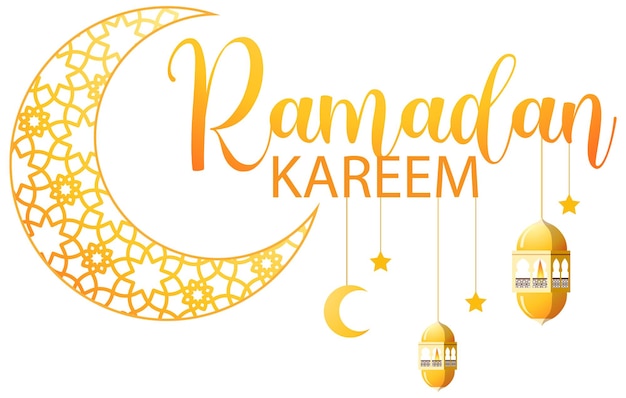 Vecteur gratuit vecteur d'affiche de ramadan kareem