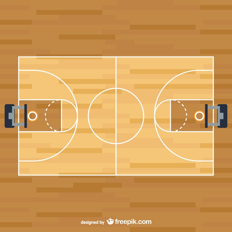 Vecteur gratuit vecteur de basket-ball