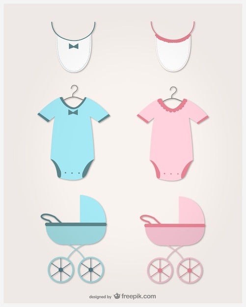 Vecteur De Bébé Graphiques