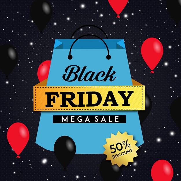 Vecteur Black Friday Backgrounds