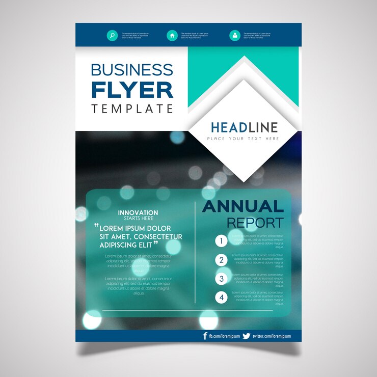 Vecteur gratuit vecteur business flyer designs