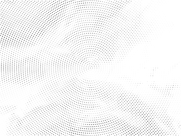Vecteur gratuit vecteur de fond de conception abstraite demi-teinte circulaire