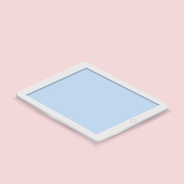 Vecteur de l&#39;icône de la tablette numérique
