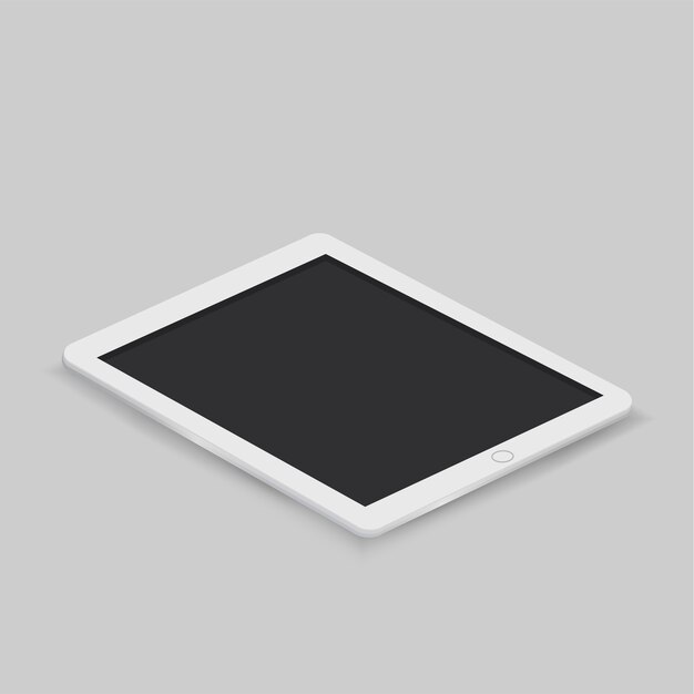 Vecteur de l&#39;icône de la tablette numérique