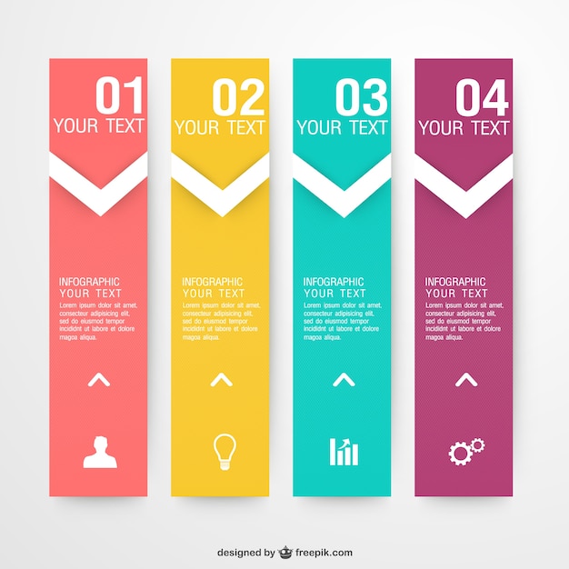 Vecteur Infographie Labels Collection