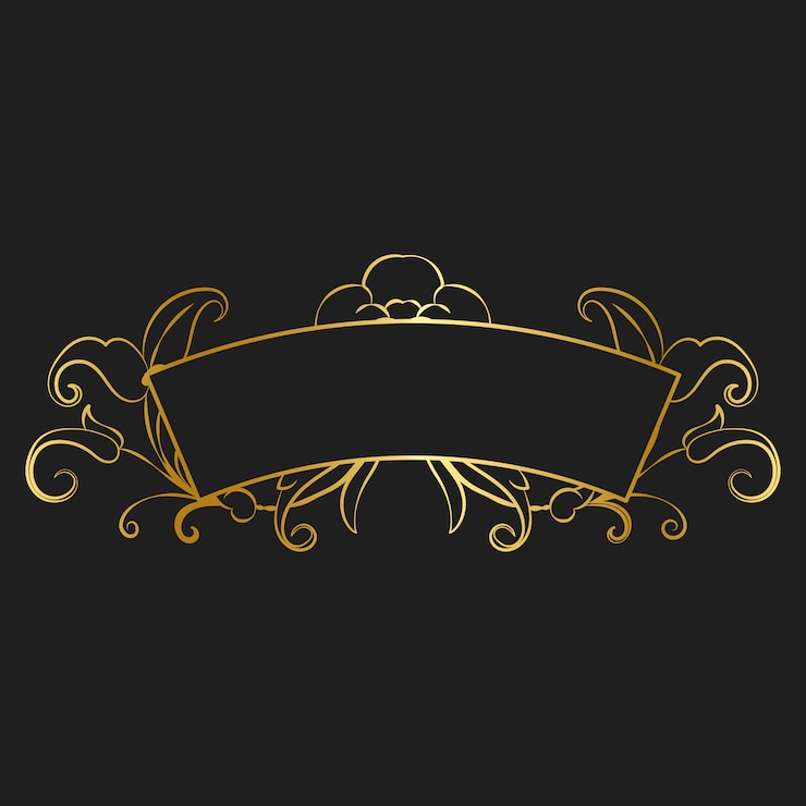 Vecteur gratuit vecteur d&#39;insigne vintage art nouveau