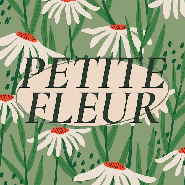 Vecteur De Modèle De Fleur De Marché Pour La Publication Sur Les Réseaux Sociaux