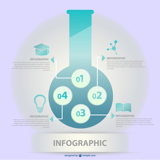 Vecteur Science Infographie