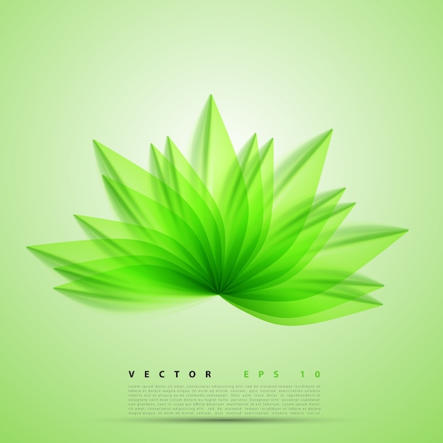 Vecteur gratuit vector abstract background flower.