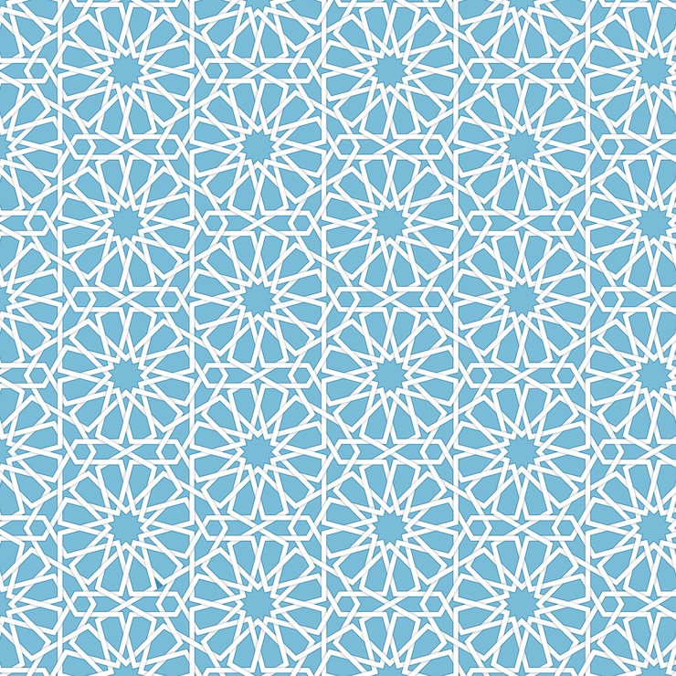 Vector abstract geometric islamic background. Basé sur des ornements ethniques musulmans. Rayures en papier entrelacées. Fond élégant pour cartes, invitations, etc.