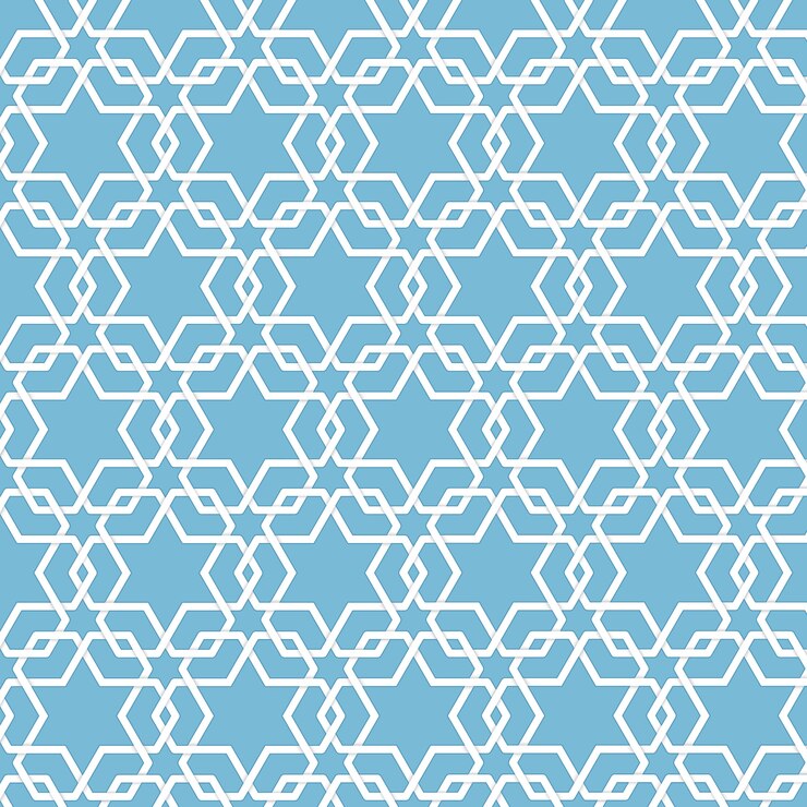 Vecteur gratuit vector abstract geometric islamic background. basé sur des ornements ethniques musulmans. rayures en papier entrelacées. fond élégant pour cartes, invitations, etc.