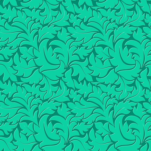 Vector flower seamless pattern background. Texture élégante pour les arrière-plans. Ornement floral à l&#39;ancienne à la décoration classique, texture sans soudure pour papiers peints, textile, emballage.