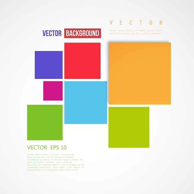 Vecteur gratuit vector géométrique abstraite