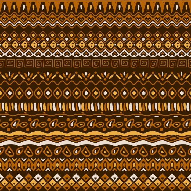 Vecteur gratuit vector seamless style tribal