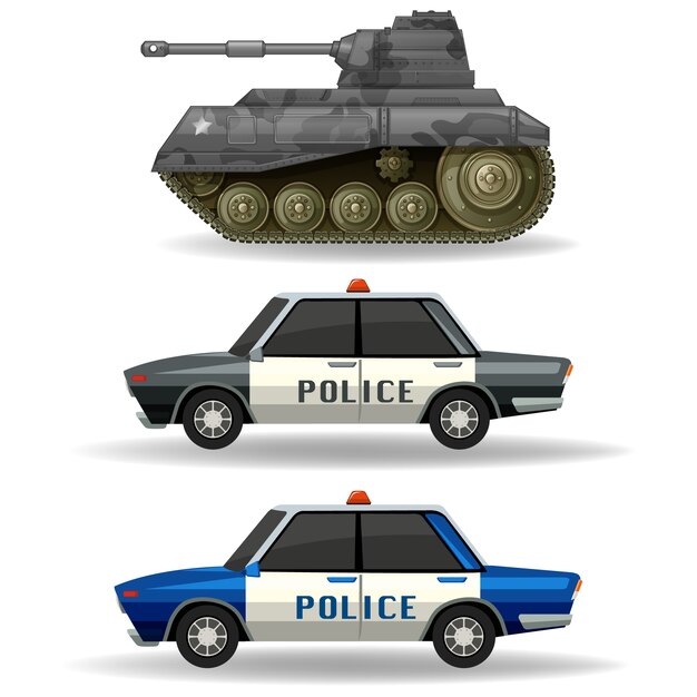 véhicules Autorité Collectio