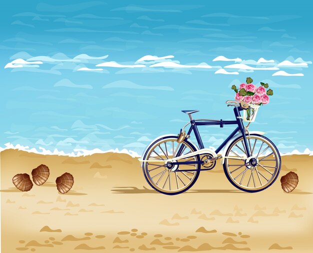 Carte De Voeux Avec Mignon Velo Et Deux Ballons Vecteur Gratuite Carte De Voeux Avec Mignon Velo Et Deux Ballons Vecteur Gratuite