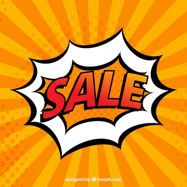 Vente bande dessinée comique