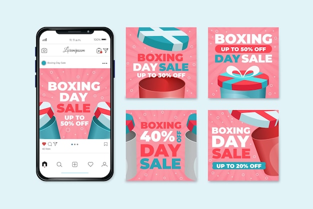 Vente De Boxe Sur Instagram