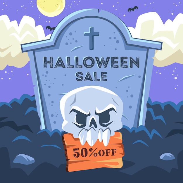 Vente D'halloween Design Plat Avec Remise