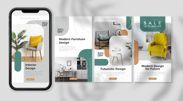 Vente De Meubles Instagram Stories