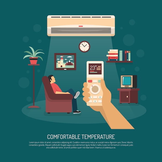 Ventilation Conditionnement Chauffage Illustration