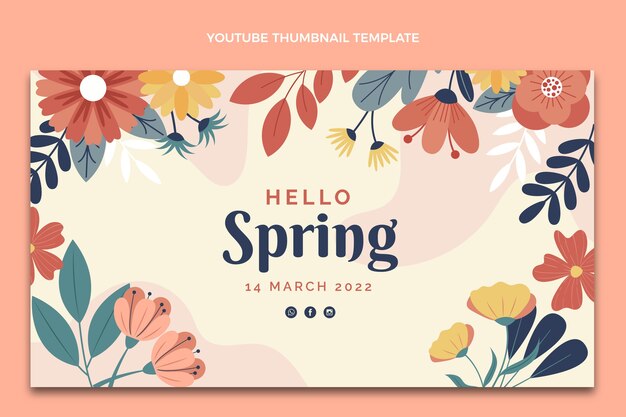 Vignette youtube à ressort plat