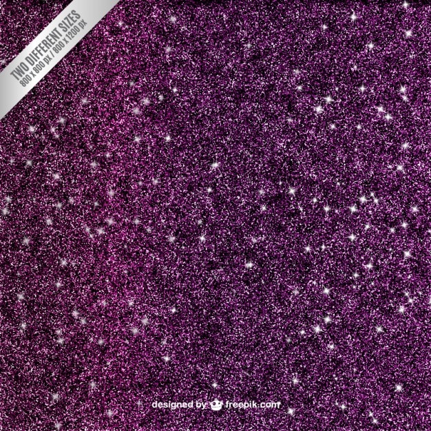 Vecteur gratuit violet glitter background