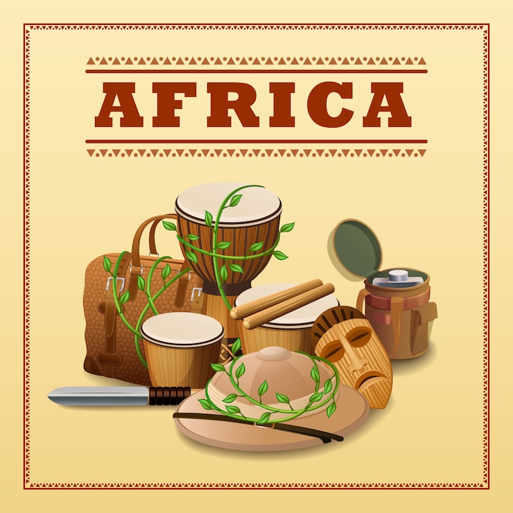 Vecteur gratuit voyage en afrique