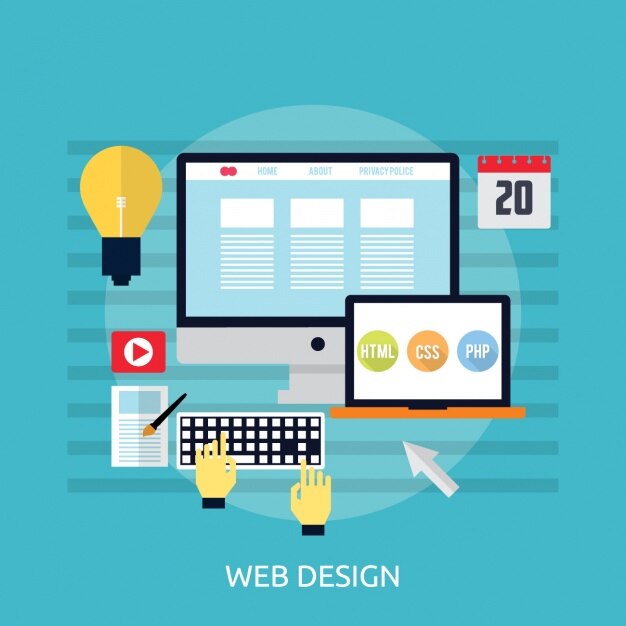Web design background
