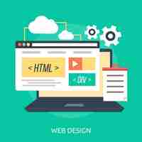 Vecteur gratuit web design background