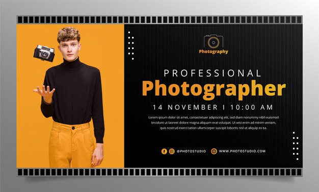 Webinaire sur le studio de photographie dégradée