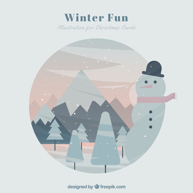 Winter Carte Fun