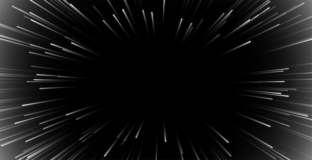 Vecteur gratuit zoom motion explosion fond noir