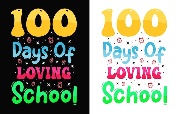 100e jours d'école t-shirt, conception de t-shirt cent jours, 100 jours d'école aimante, Rocking 100 Da