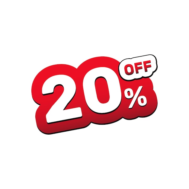 20% de réduction sur les modèles de bannières, des offres spéciales, des promotions de vente.