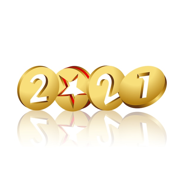 2021 En Pièces D'or 3d