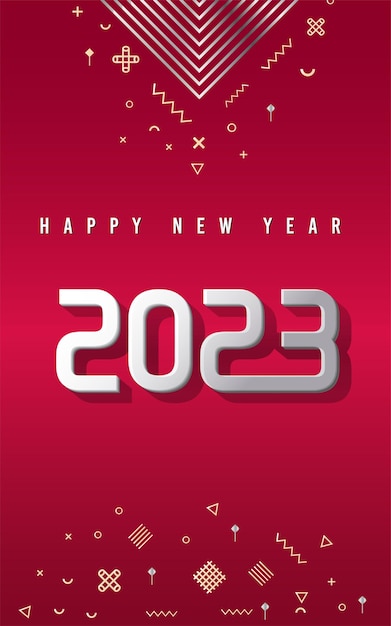 2023 bonne année 2023 fond