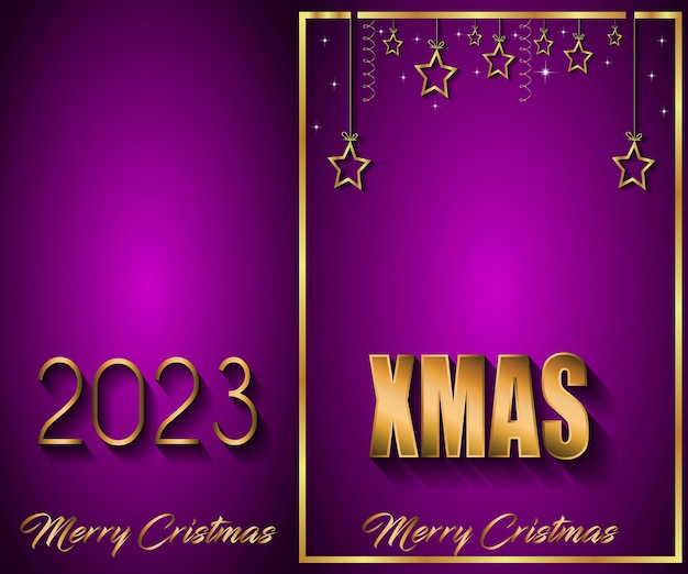 2023 Merry Christmas Background Pour Vos Invitations Saisonnières, Affiches De Festival, Cartes De Voeux