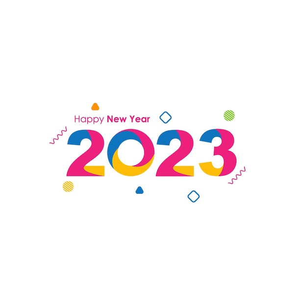 2023 En Texte Couleur