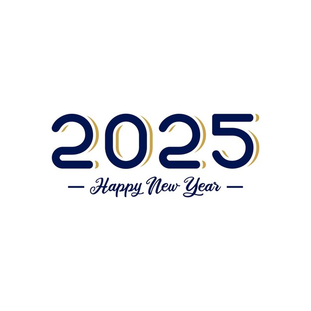 2025 vecteur d'élément de conception avec concept d'idée moderne créatif