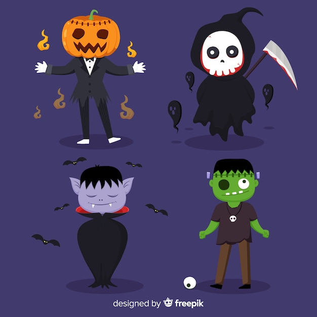2ème collection de personnages d'Halloween
