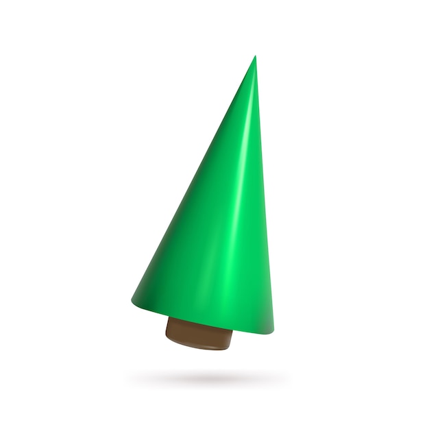 3d Arbre Lumineux étincelant De Noël Joyeux Noël Et Bonne Annéeéléments De Vacances Rendu 3d Illustration Vectorielle