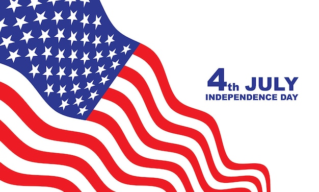 4 Juillet Jour De L'indépendance états-unis D'amérique