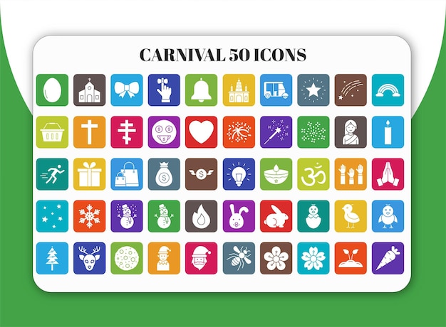 50 Icônes De Carnaval