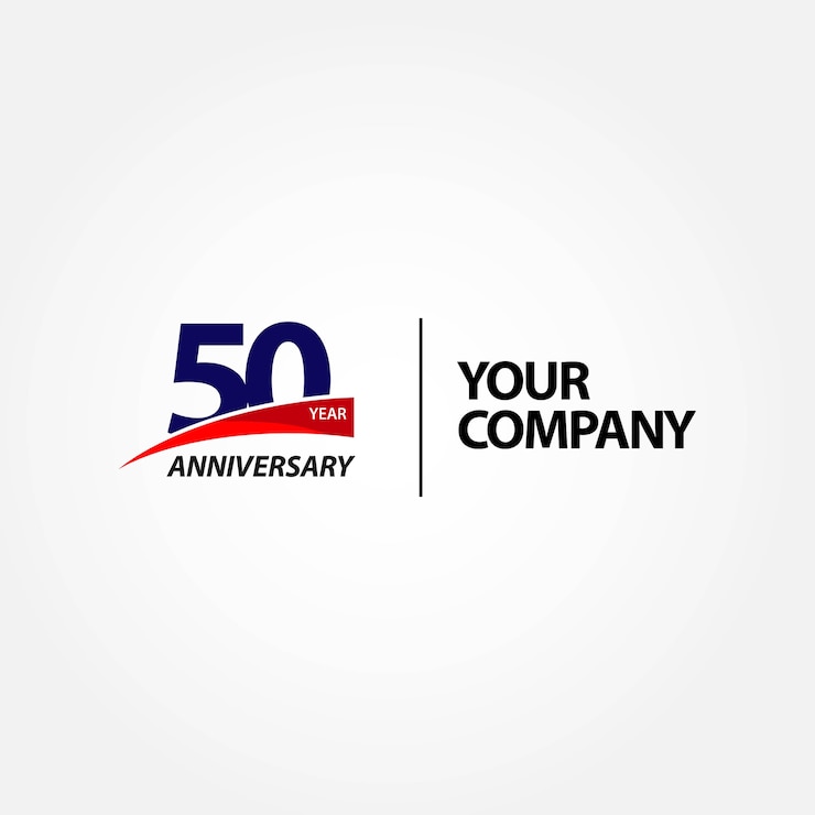 Vecteur 50ème anniversaire