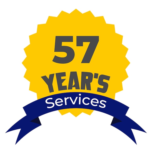 57 ans de service