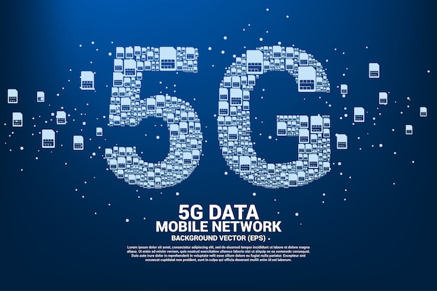 5G des réseaux de cartes SIM mobiles